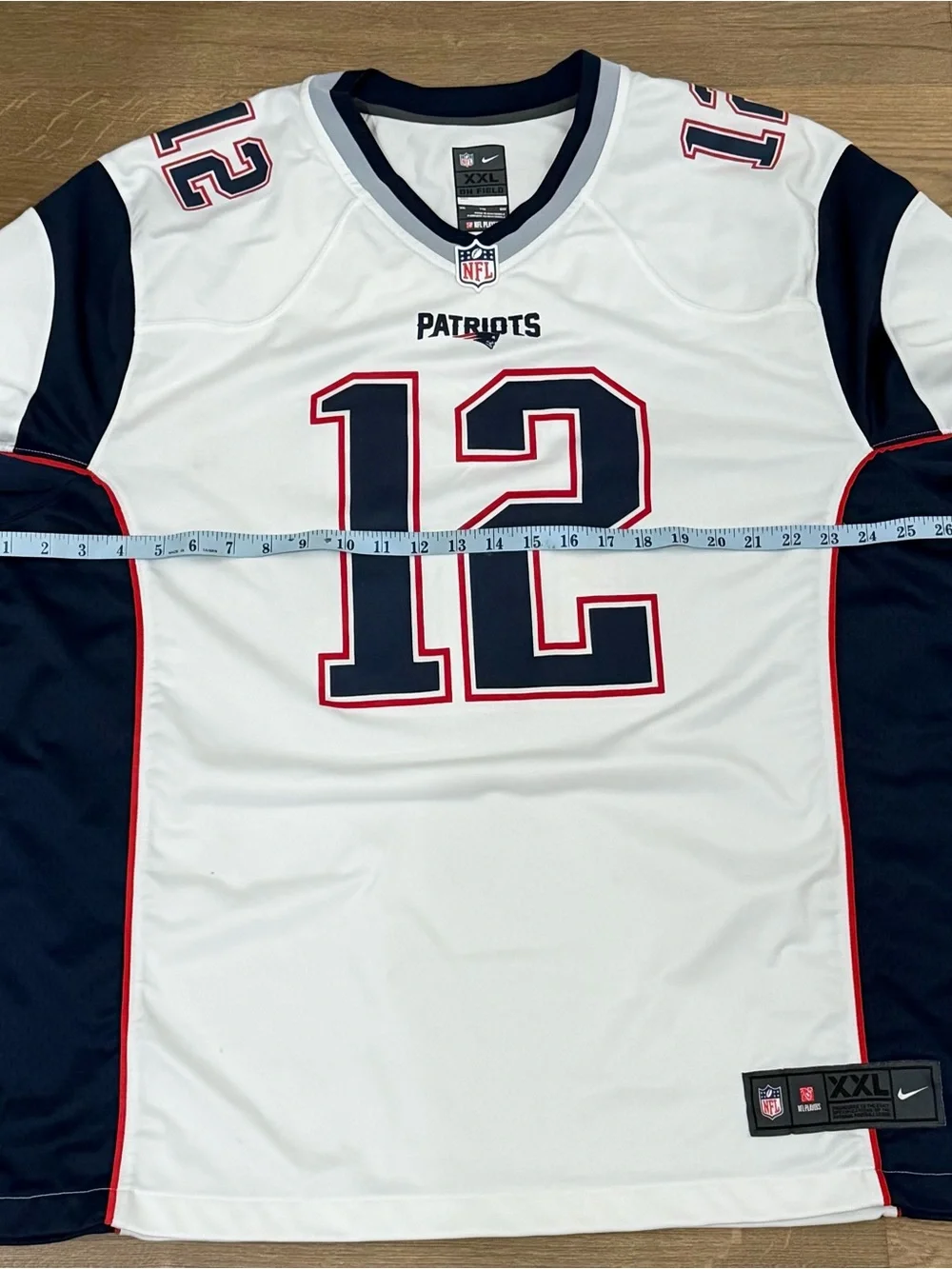 Nike Tom Brady Patriots #12 NFL On Field Jersey Men’s XXL
